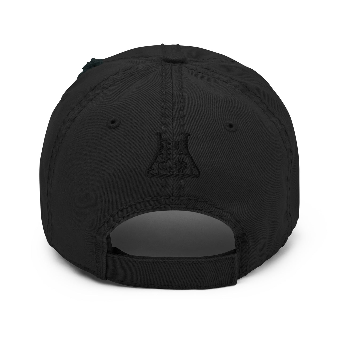 Distressed Hat - Blackout